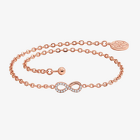 Elegant Rose Gold Chain Bracelet